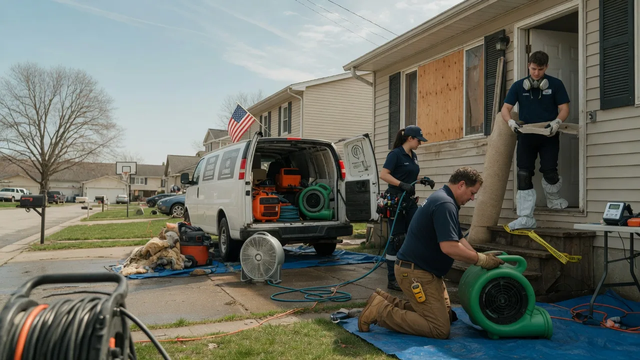 Water Damage Restoration in Heaters, WV near me